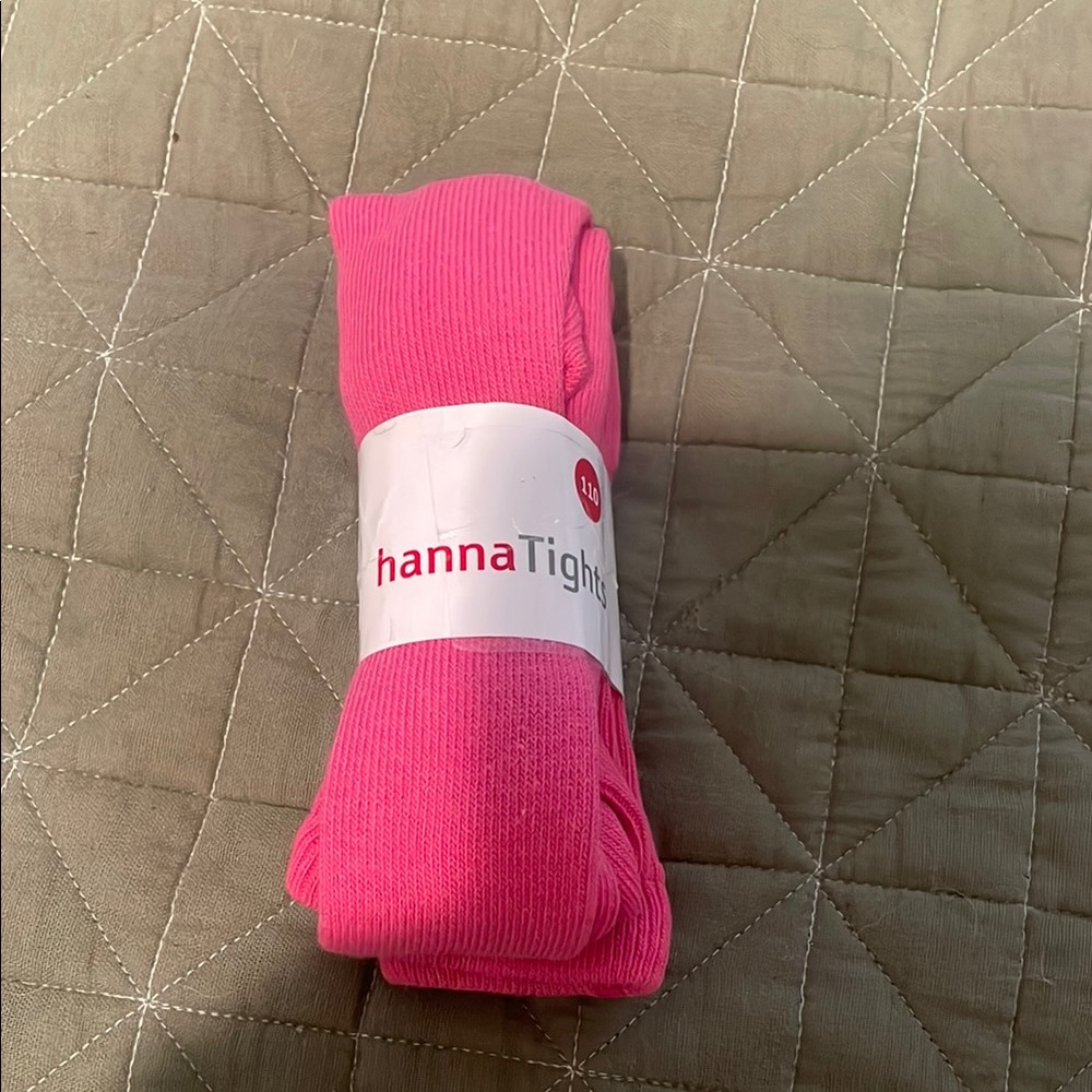Hanna Andersson Vibrant Pink Tights